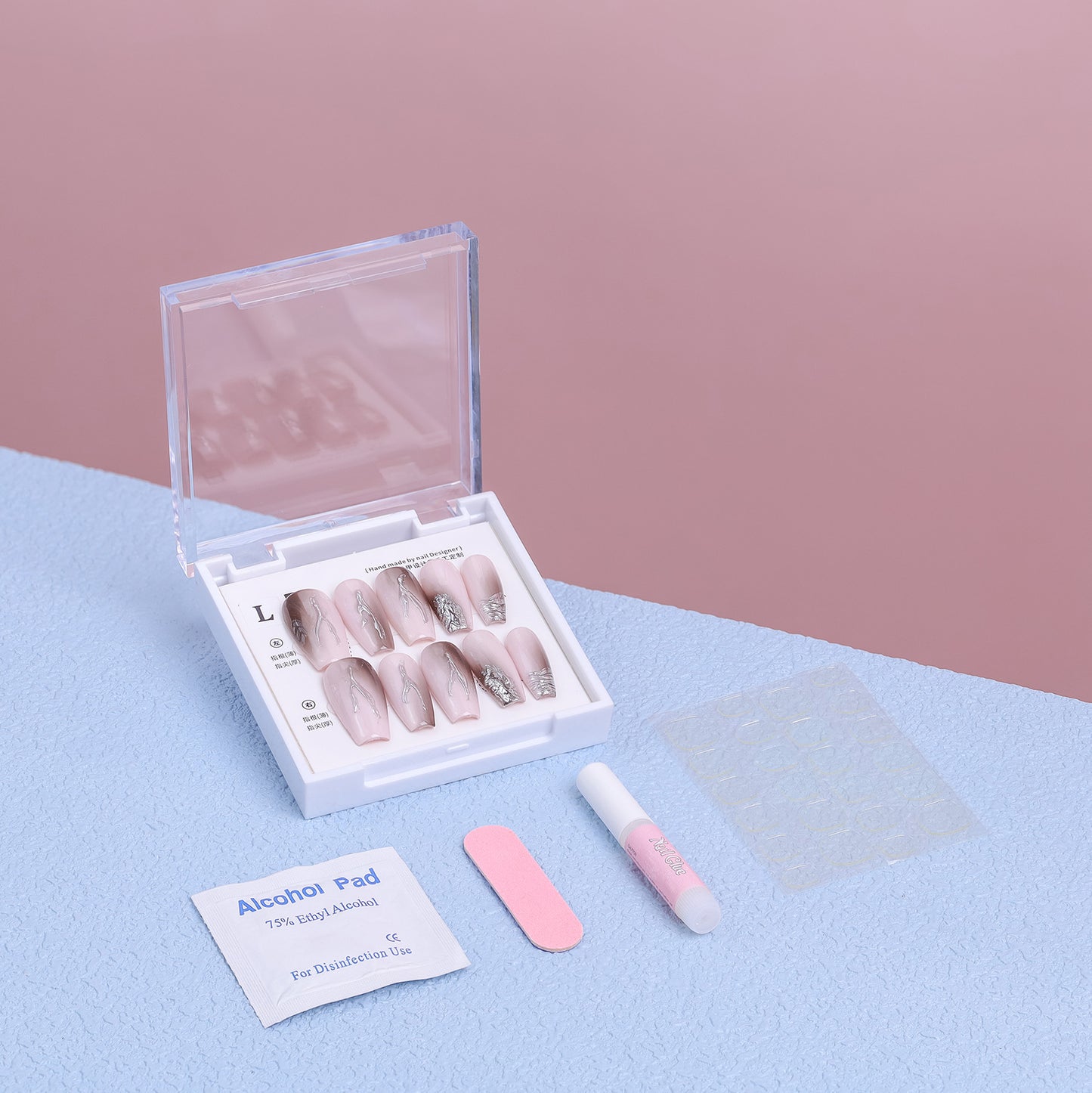 Sleek press on nails
