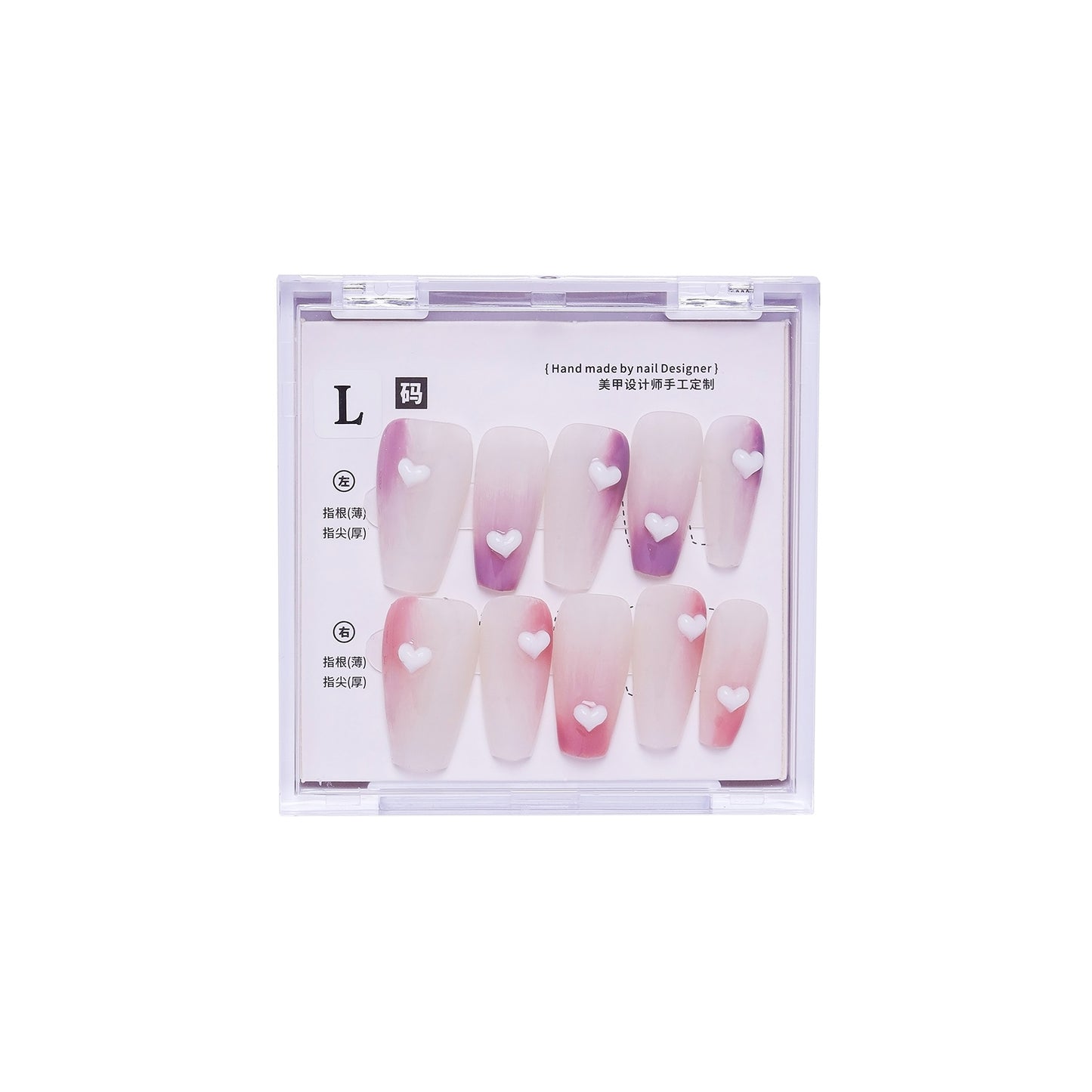 Sleek press on nails