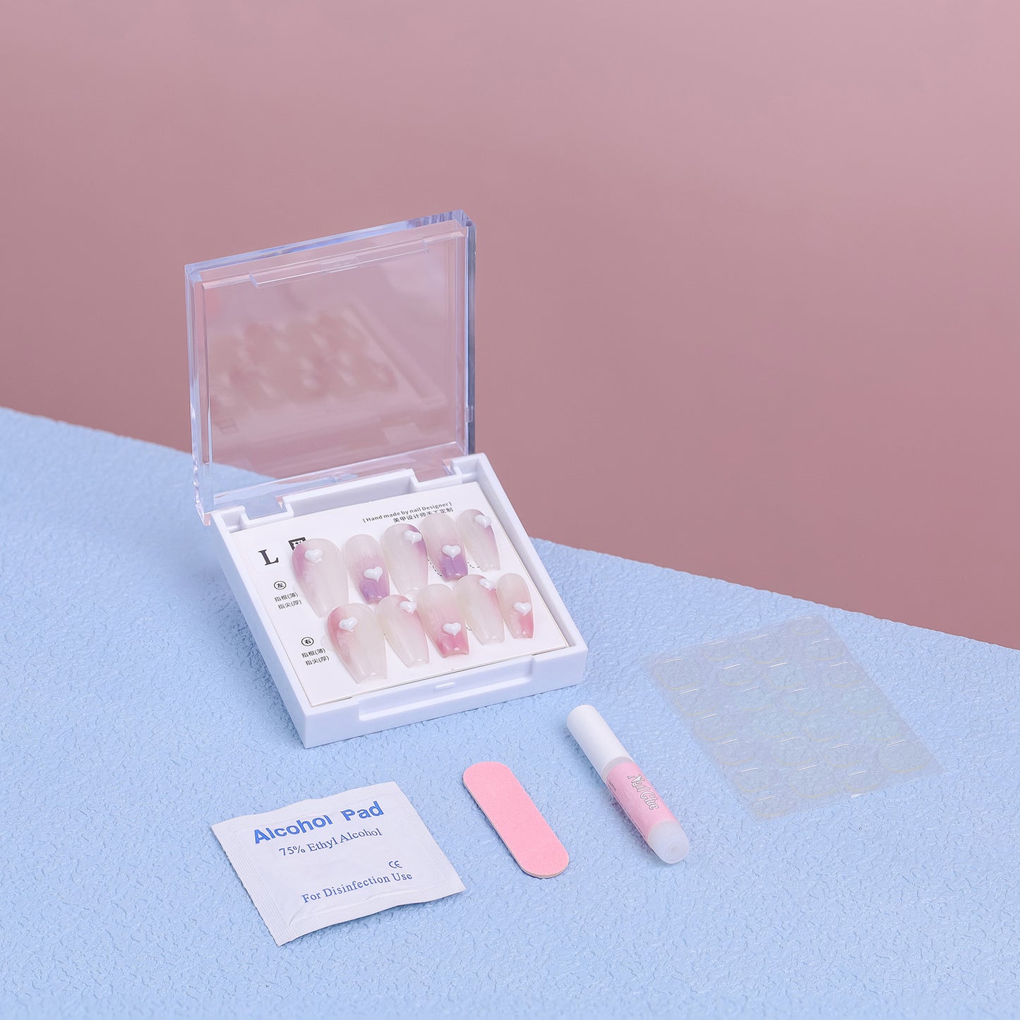 Sleek press on nails