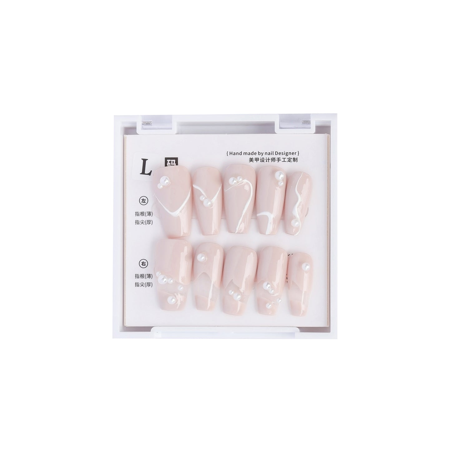 Sleek press on nails