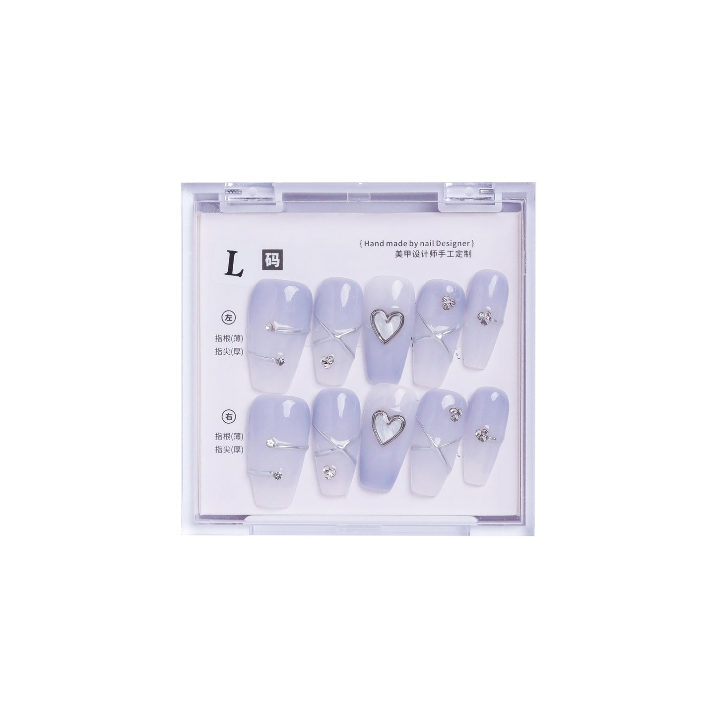 Sleek press on nails