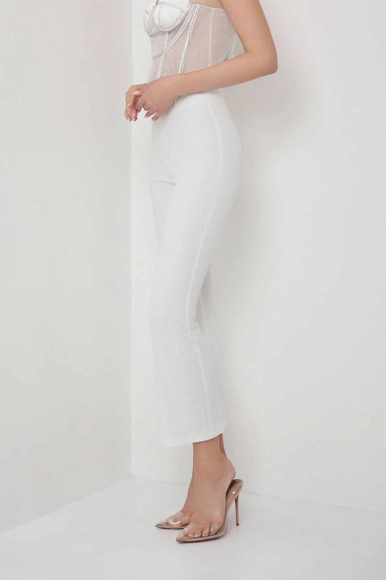 Amber Glow Flared Pant